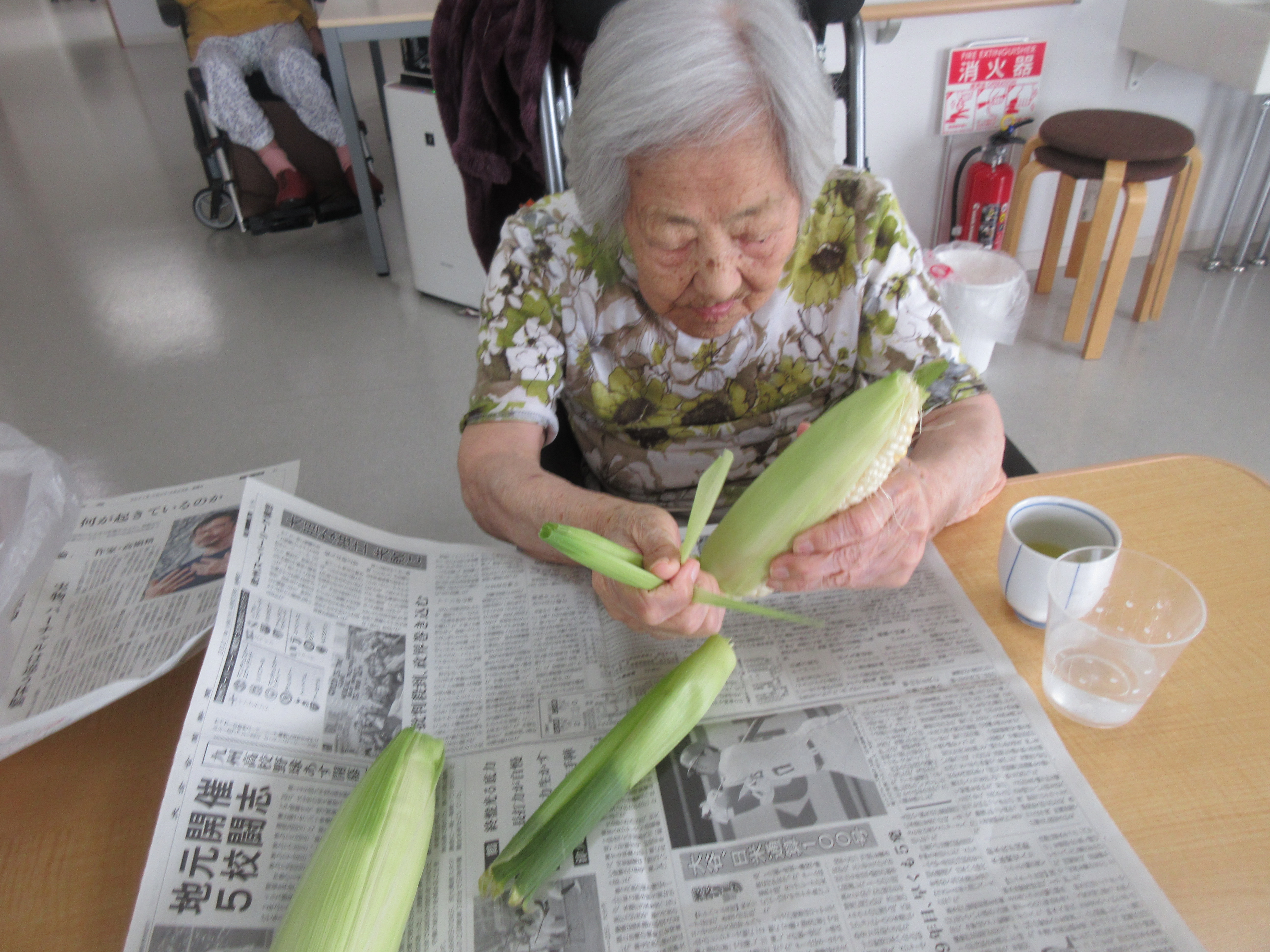 R5.6.25 とうもろこし試食会　河村様４