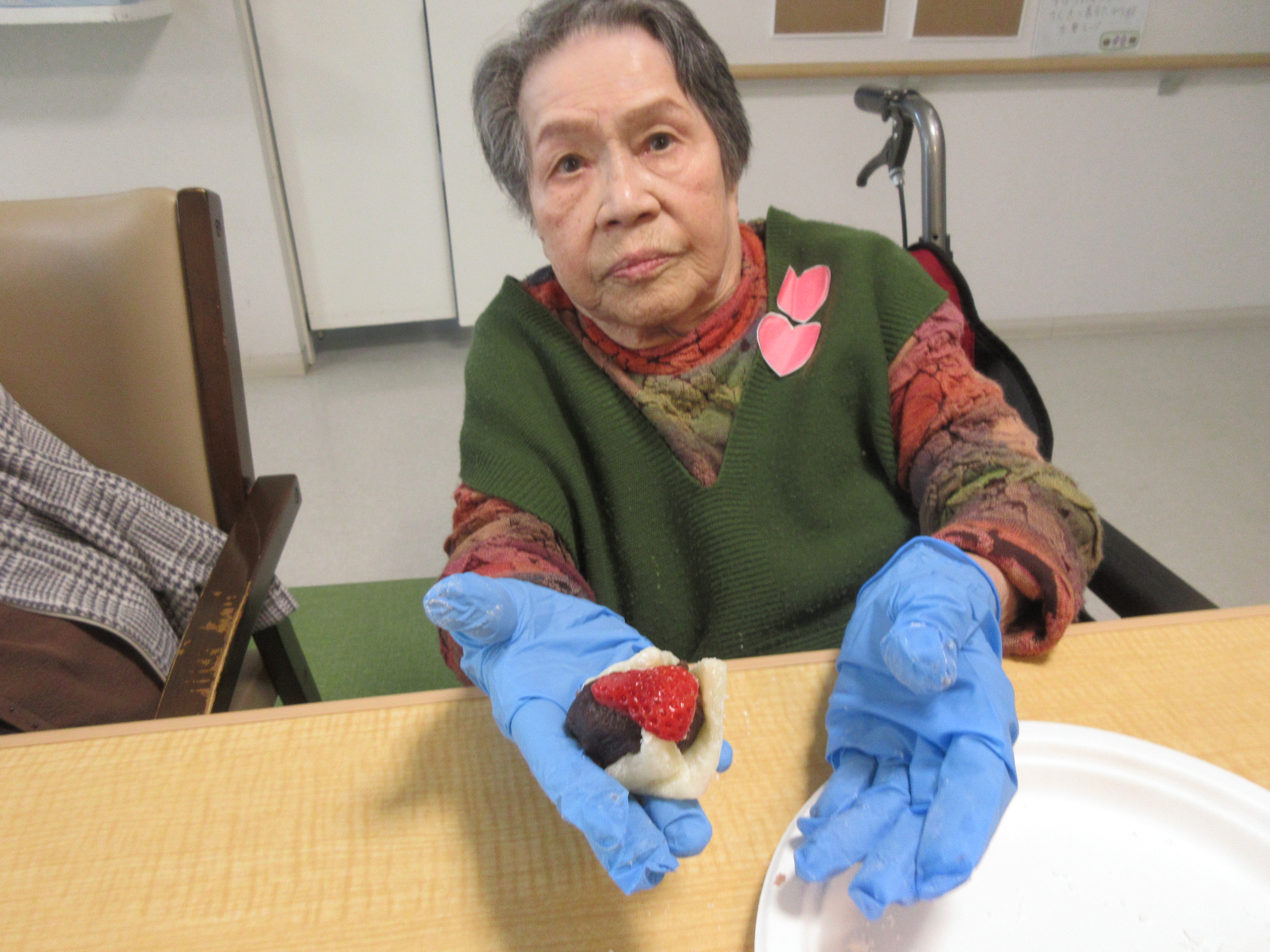 3月ひな祭り　セツ子様いちご大福２