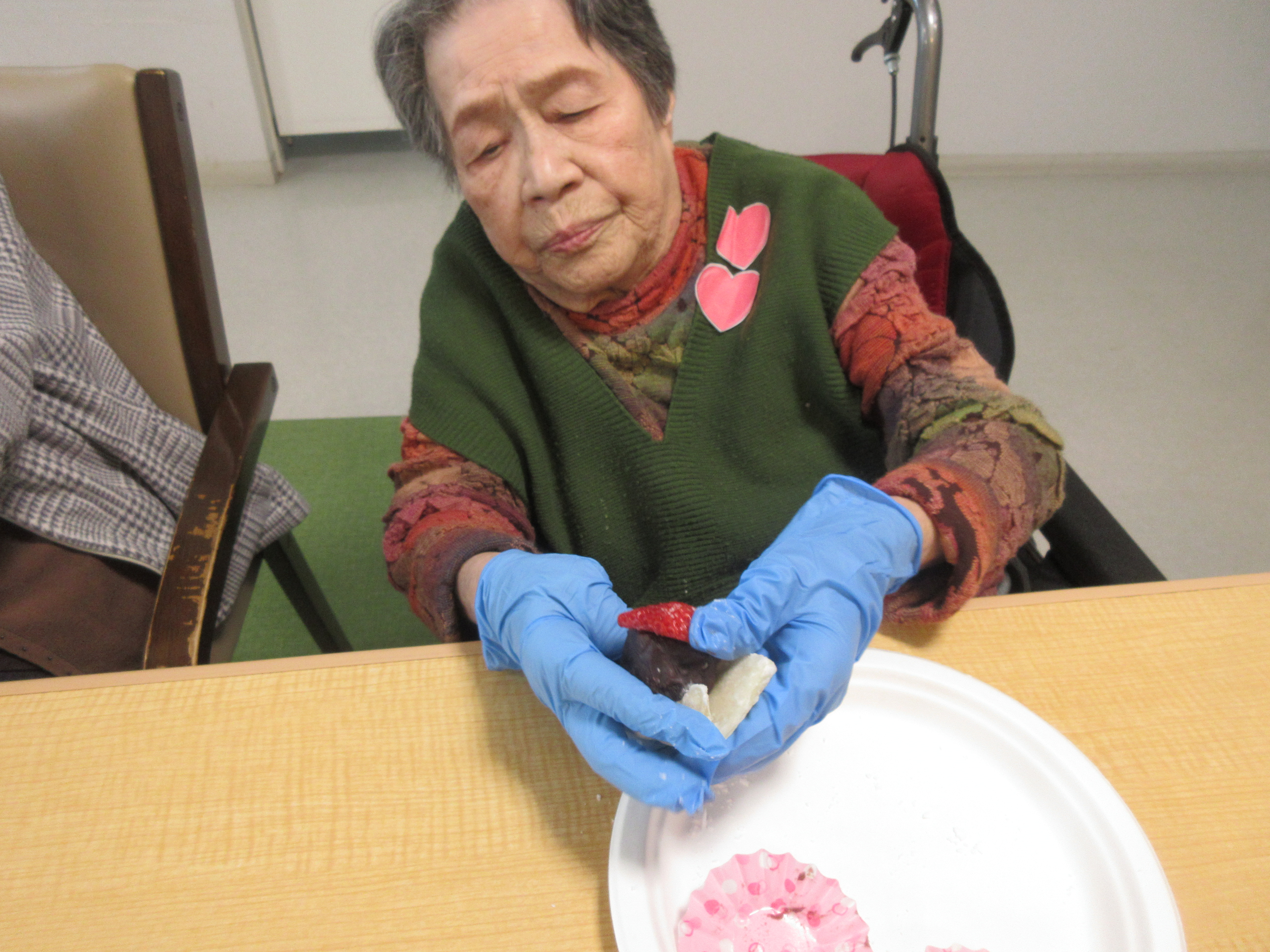 3月ひな祭り　セツ子様いちご大福４