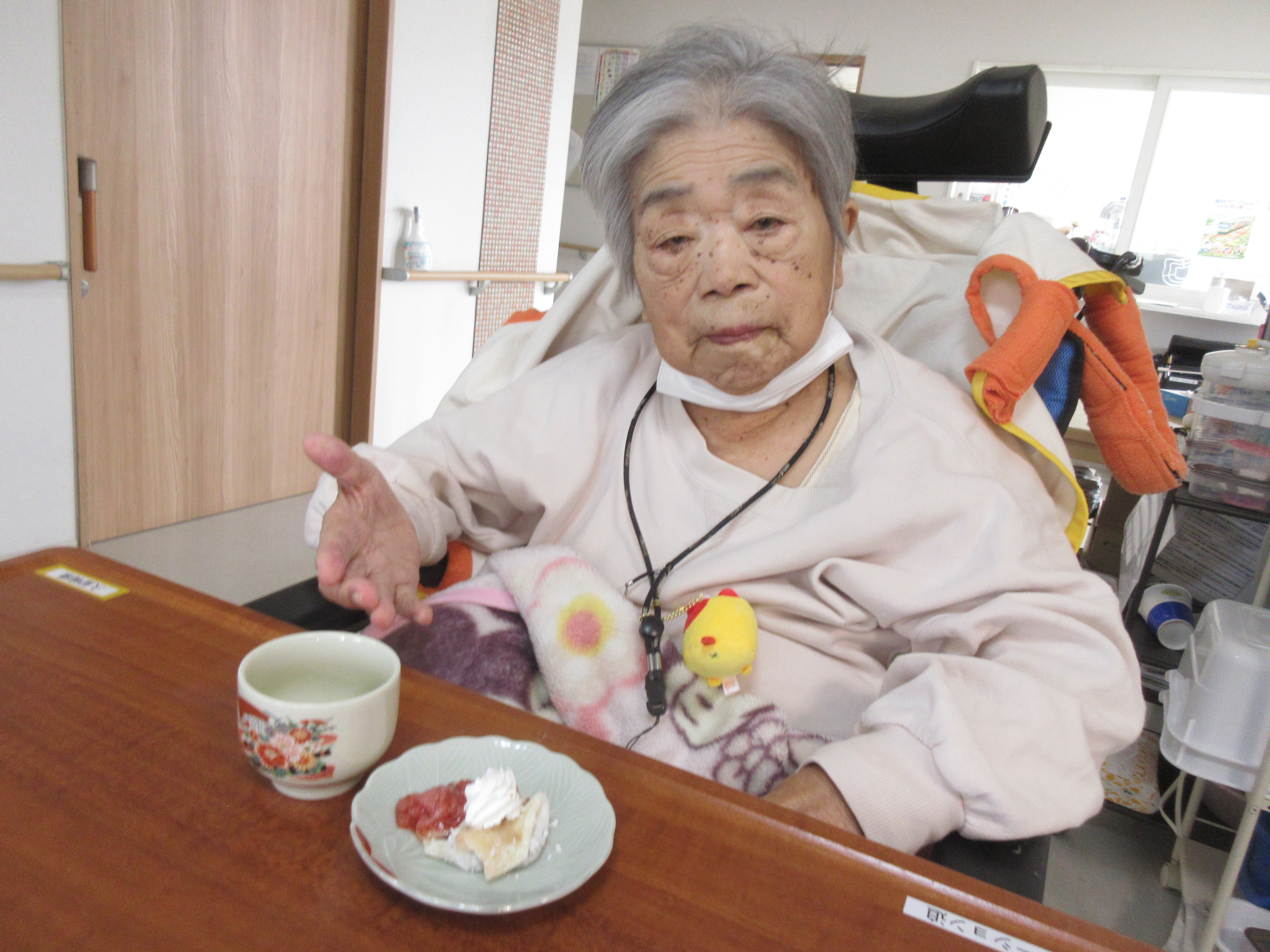 R8.3.28梅が枝餅＆いちご大福作り久留嶋様